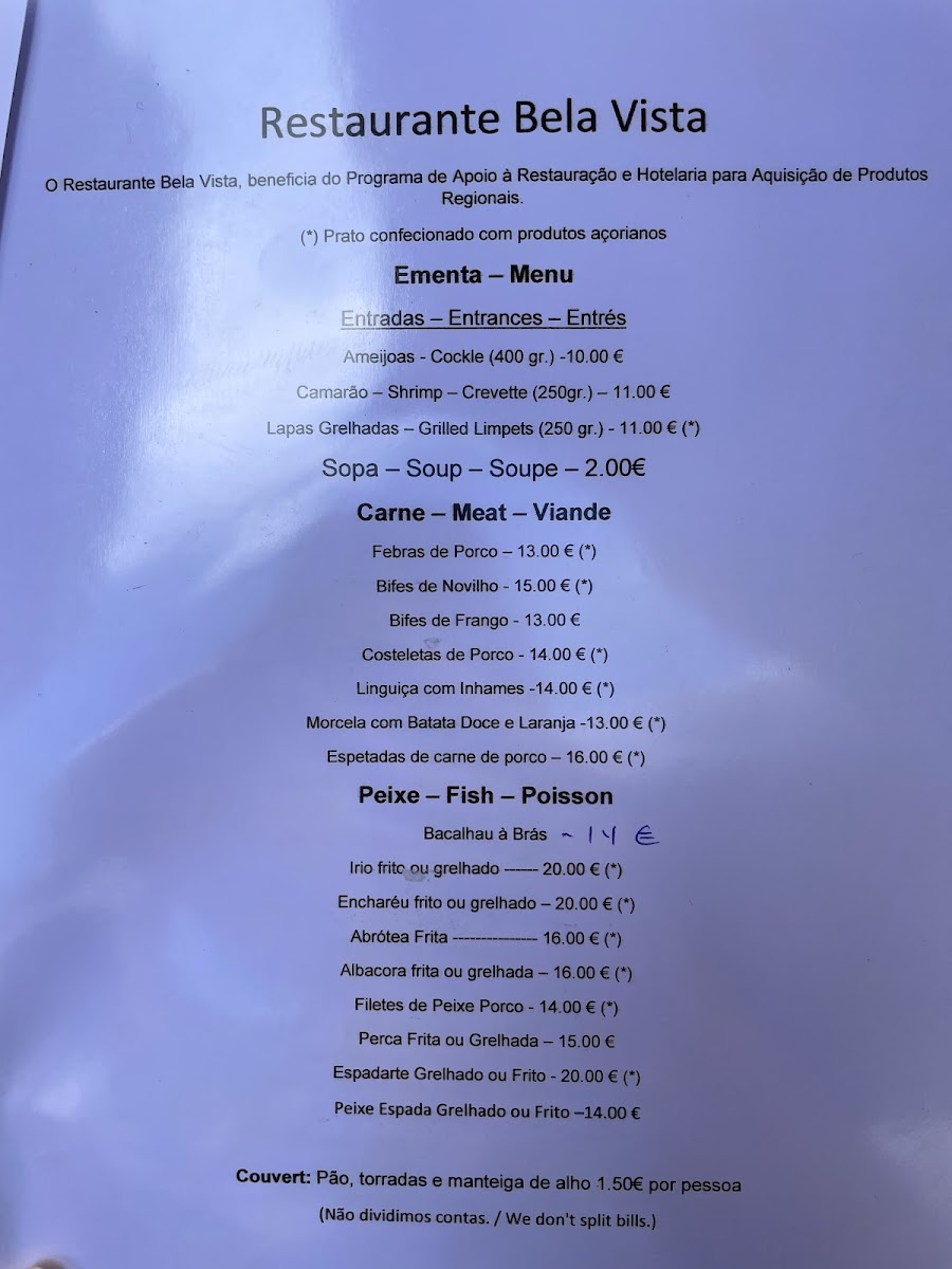 Menu Restaurante Bela Vista-2